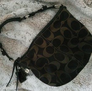 Coach black handbag